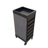 VIC+ - HAIR TROLLEY - N4 (GLOSSY BLACK/GLOSSY WHITE/GREY/RED)