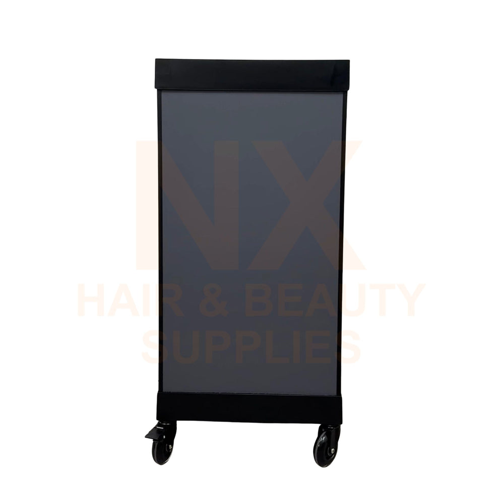 VIC+ - HAIR TROLLEY - N4 (GLOSSY BLACK/GLOSSY WHITE/GREY/RED)