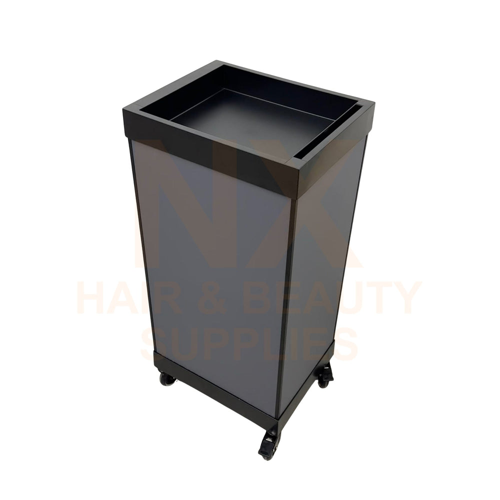 VIC+ - HAIR TROLLEY - N4 (GLOSSY BLACK/GLOSSY WHITE/GREY/RED)