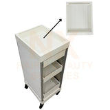 VIC+ - HAIR TROLLEY - N4 (GLOSSY BLACK/GLOSSY WHITE/GREY/RED)