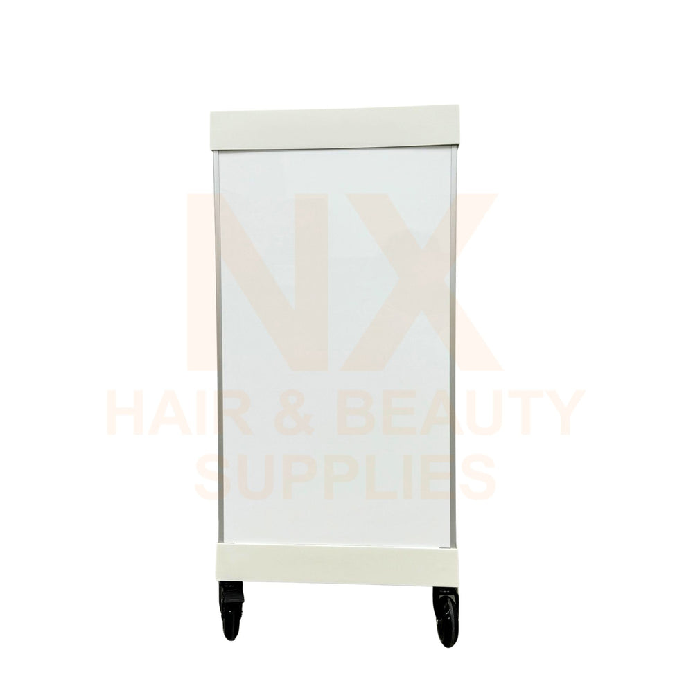 VIC+ - HAIR TROLLEY - N4 (GLOSSY BLACK/GLOSSY WHITE/GREY/RED)