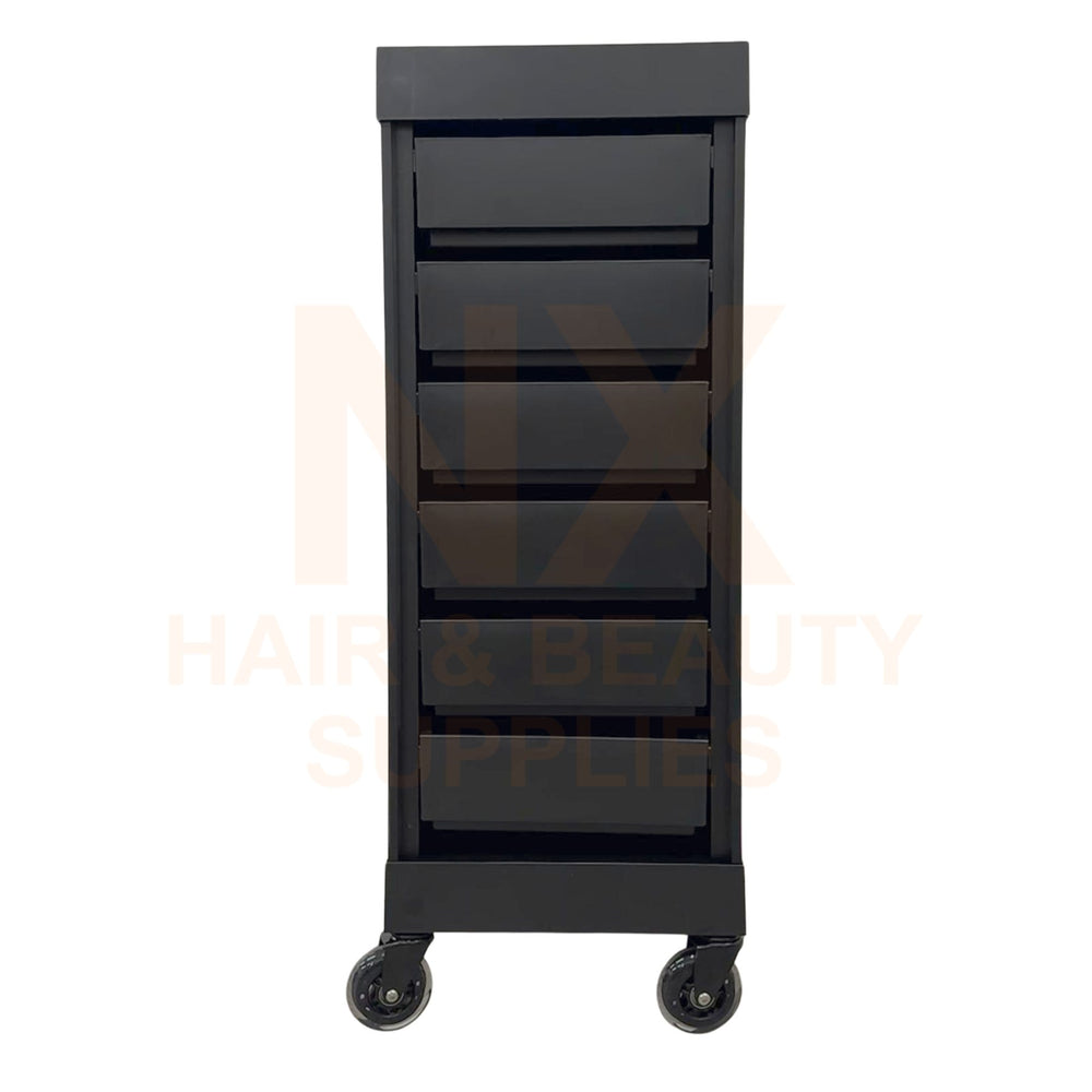 VIC+ - HAIR TROLLEY - N4 (GLOSSY BLACK/GLOSSY WHITE/GREY/RED)