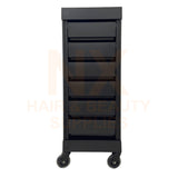 VIC+ - HAIR TROLLEY - N4 (GLOSSY BLACK/GLOSSY WHITE/GREY/RED)