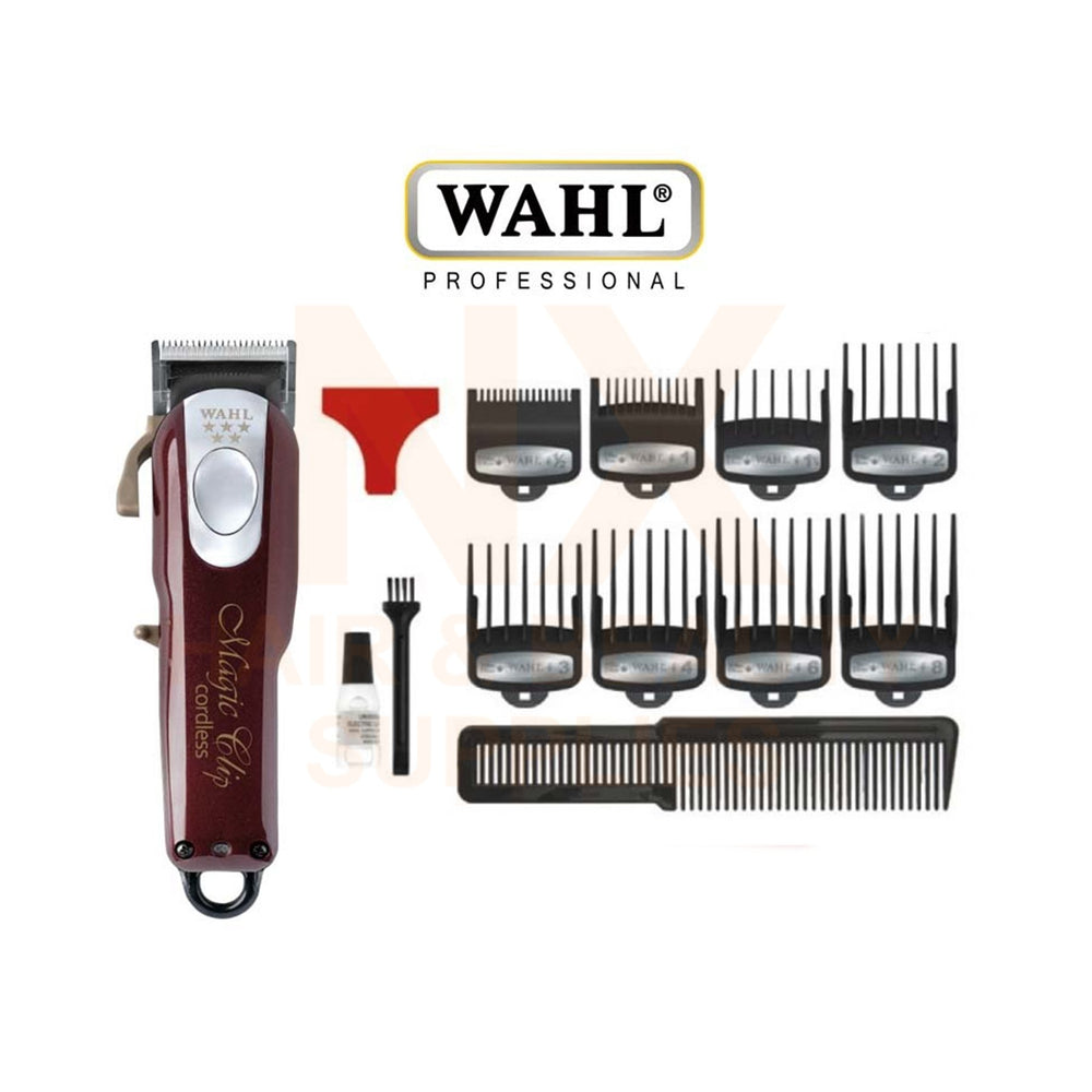 WAHL - 08148-9325 - 5-STAR MAGIC CLIP CORDLESS CLIPPER INCLUDED –BARBER COAT