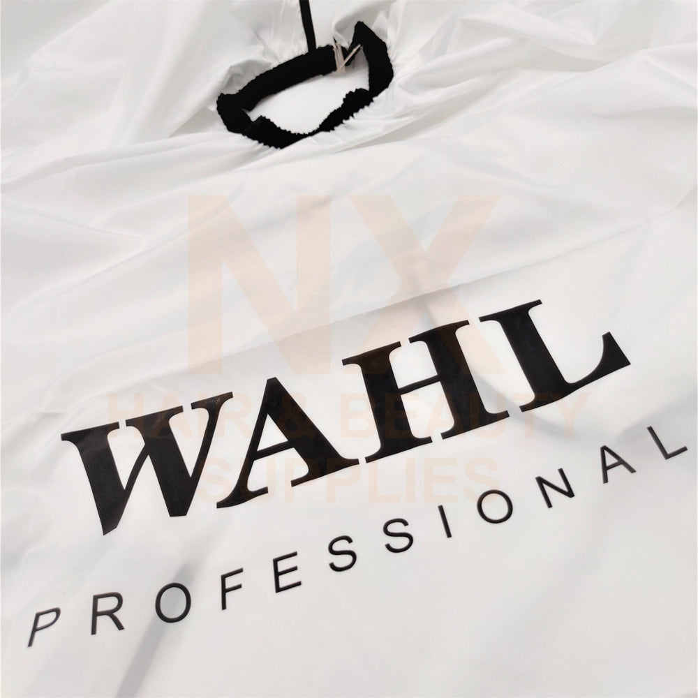 XD – CUTTING CAPE (EXTRA LARGE WAHL LOGO) – WHITE