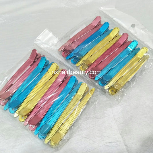 XD–7505 ALUMINIUM COLORFUL CLIP – 12'S