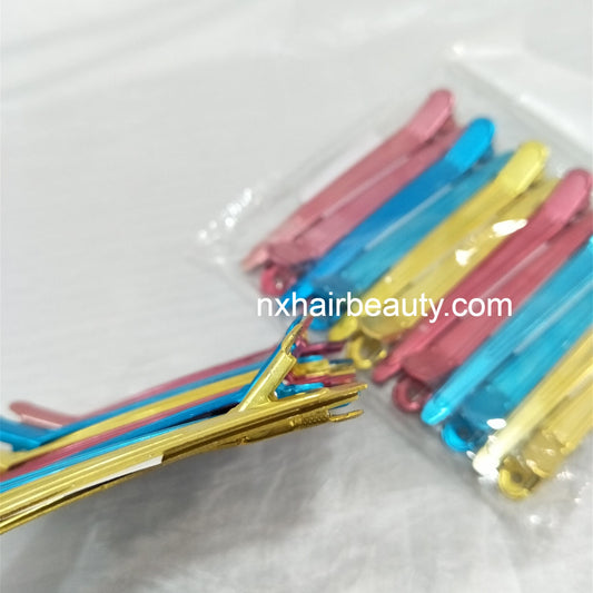 XD–7505 ALUMINIUM COLORFUL CLIP – 12'S