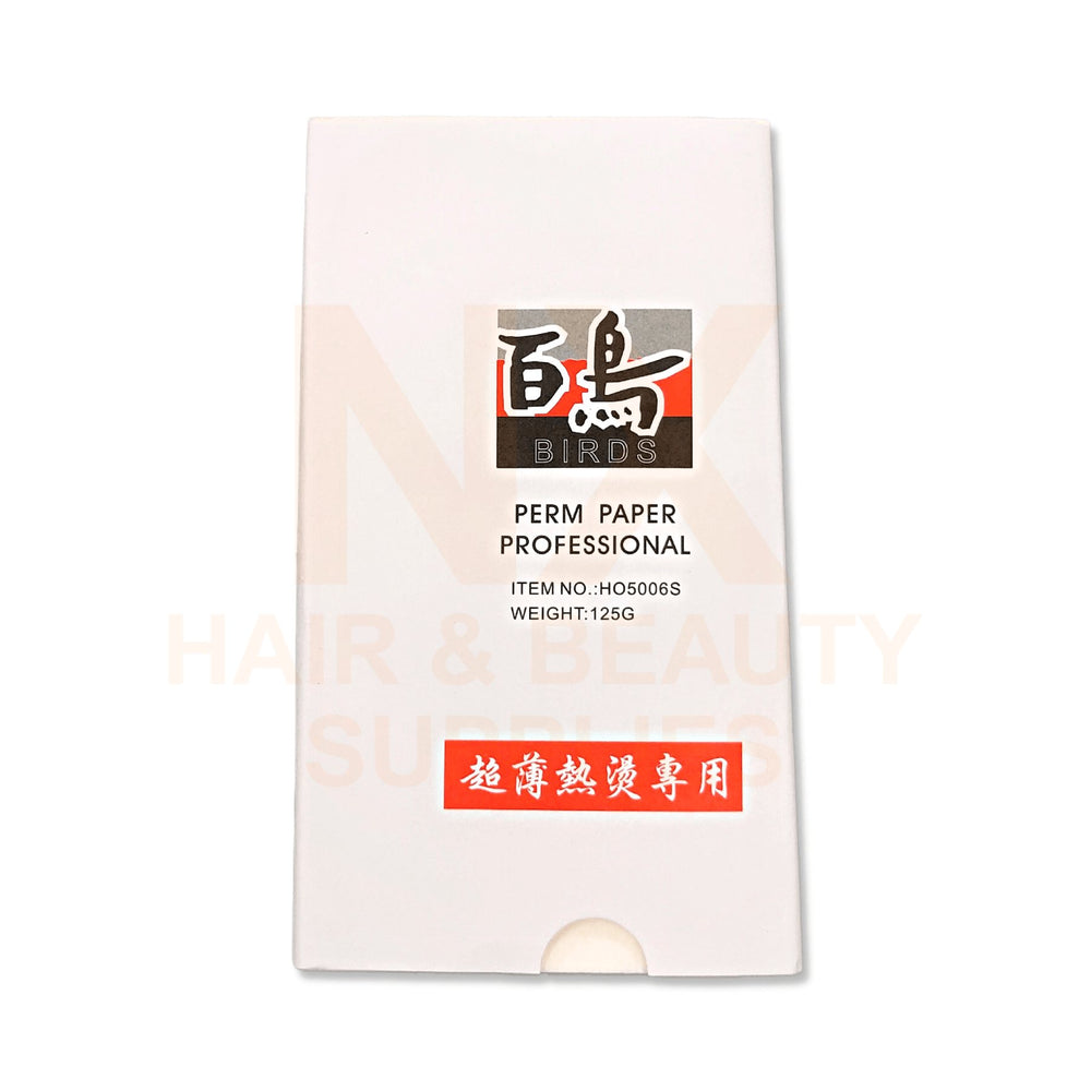 XD - HO5006S - BIRDS PERM PAPER - 125G - BIG (15CM X 8CM)
