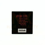 A black rectangular product box for nylon hair clips, featuring red text and a barcode on a white background.