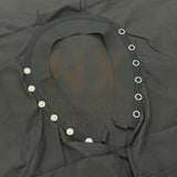 XD - CUTTING CAPE - NECK WITH SILICONE - BLACK/WHITE