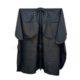 XD - CUTTING CAPE - NECK WITH SILICONE - BLACK/WHITE