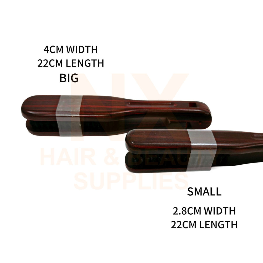XD - WOOD IRON BRUSH - DARK BROWN - 4X22CM/2.8X22CM