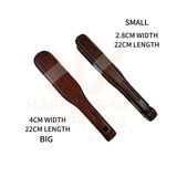 XD - WOOD IRON BRUSH - DARK BROWN - 4X22CM/2.8X22CM