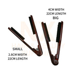 XD - WOOD IRON BRUSH - DARK BROWN - 4X22CM/2.8X22CM